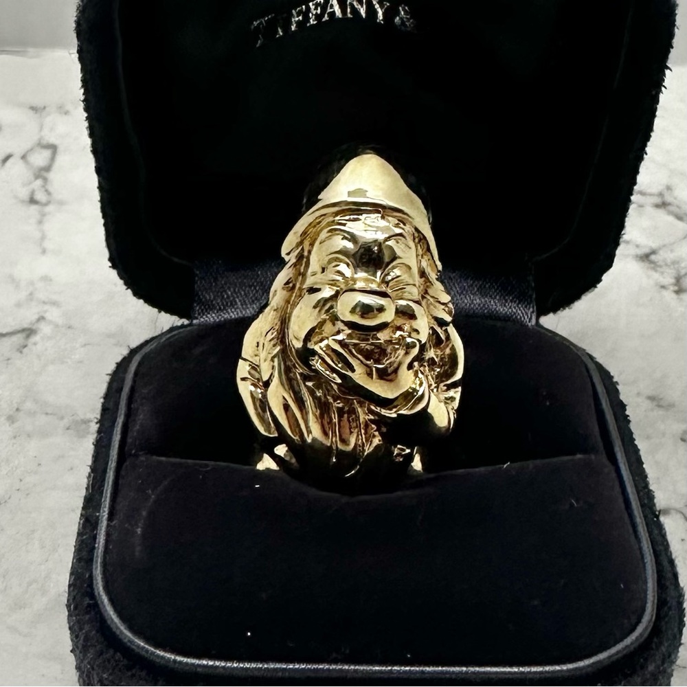 RED Valentino Disney Collab Dwarf Ring Snow White and the Seven Dwarves Sleepy